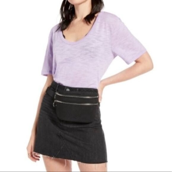 NWT BP U-Neck Purple Tee - Picture 1 of 7